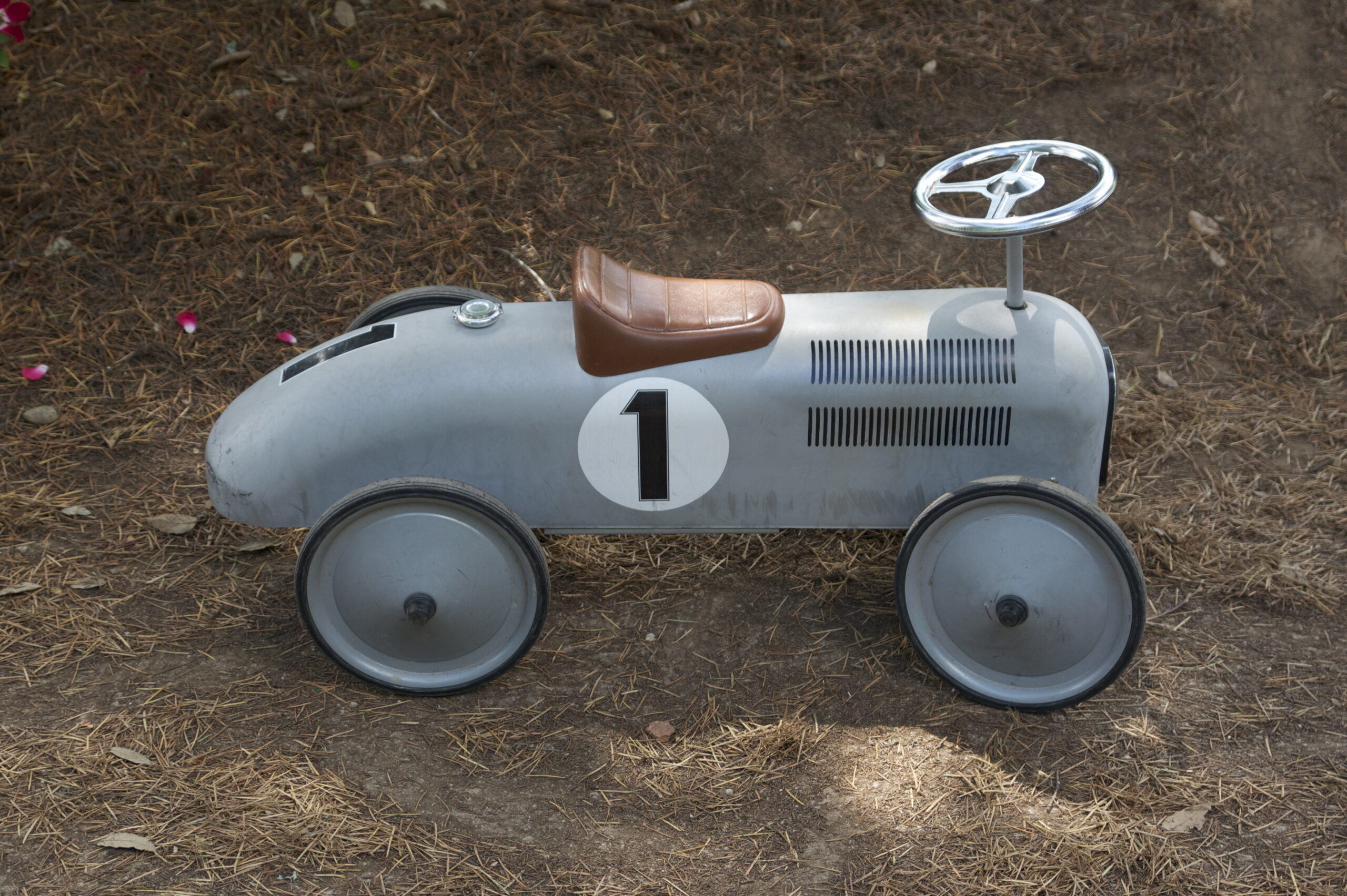 Grey City Coupe Model Car
