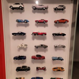 Museum Style Car Model Display